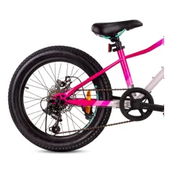 Rower dziecięcy SUN BABY Verdant Calix 20 dla dziewczynki Biało-różowo-miętowy