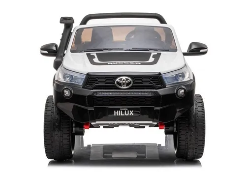 Auto Na Akumulator Dla 2 Dzieci Toyota Hilux 4X4 Pilot Eva Skóra LED Radio MP3