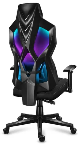 Fotel HUZARO Combat 6.2 RGB Czarny