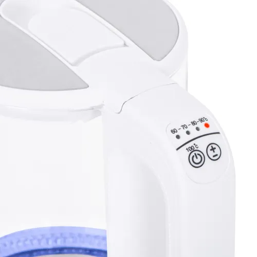 Czajnik elektryczny bezprzewodowy szklany MESKO MS 1301W 1,7 l