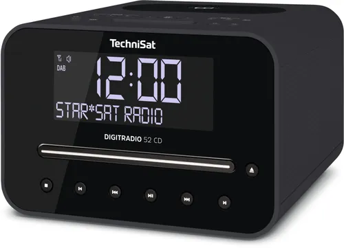 Radiobudzik TechniSat DigitRadio 52 CD (antracyt)