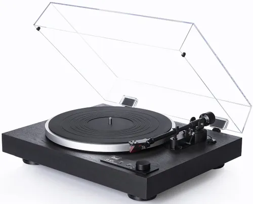 Gramofon DUAL CS 429 Czarny, Automatyczny, Napęd paskowy,PrędkośĆ odtw. 33,45,78 obr./min,Przedwzmacniacz