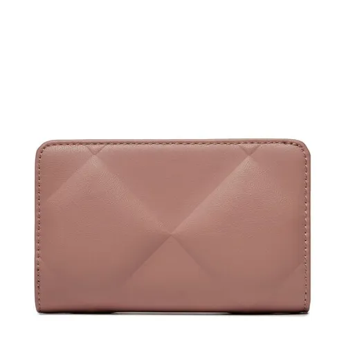 Большой женский кошелек Calvin Klein Re-Lock Quilt Bifold Wallet K60k611374 Ash Rose VB8