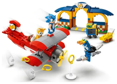 LEGO Sonic the Hedgehog 76991 Tails с мастерской и самолетом Торнадо