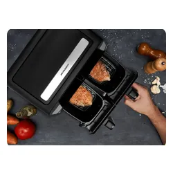 Air Fryer Frytkownica beztłuszczowa BERDSEN BD-653 8l z podwójnym koszem
