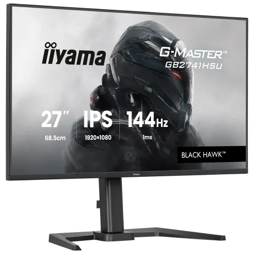 Monitor iiyama G-Master Black Hawk GB2741HSU-B1 27" Full HD IPS 144Hz 1ms MPRT Gamingowy