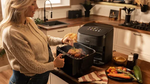Air Fryer Frytkownica beztłuszczowa CECOTEC Cecofry&Grill Smokin 8500