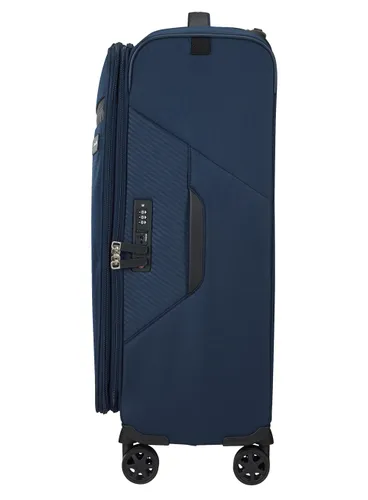 Walizka średnia poszerzana Samsonite Litebeam - midnight blue