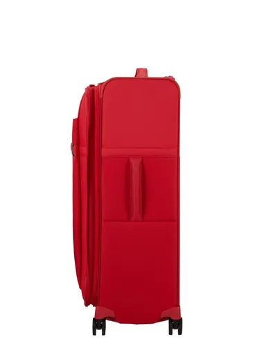 Большой расширяемый чемодан Samsonite Airea-hibiscus red