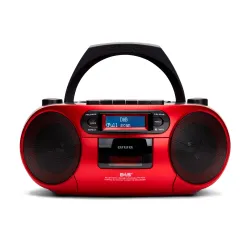 Radiomagnetofon Aiwa Boombox BBTC-660DAB/RD Bluetooth DAB+ Czerwony
