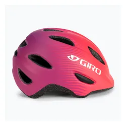 Kask rowerowy dziecięcy Giro Scamp Jr matte pink/purple fade