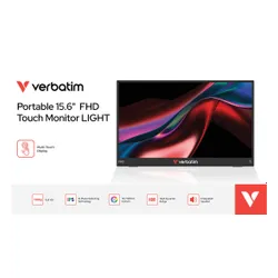 Monitor VERBATIM Light 32402 15.6" 1920x1080px IPS