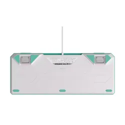Klawiatura gamingowa ASUS RA09 TUF GAMING K3 GEN II MIKU/RD/US/PBT przewodowa optyczno-mechaniczne podświetlana zielona
