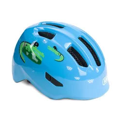 Kask rowerowy dziecięcy ABUS Smiley 3.0 blue croco