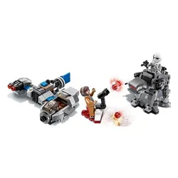 Конструктор Lego Star Wars Ski Speeder против шагающей машины (75195)