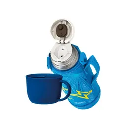 Termos na napoje z futerałem Thermos Active 0,8 l - blue / yellow