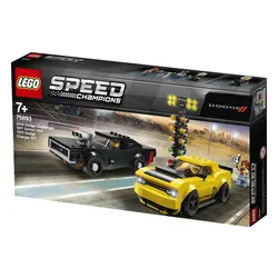 Конструктор Lego Speed Champions 2018 Dodge Challenger SRT Demon и 1970 Dodge Charger R / T (75893)