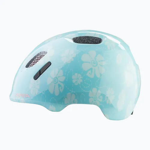 Kask rowerowy dziecięcy Alpina Ximo 2 Jr aqua rose flower gloss