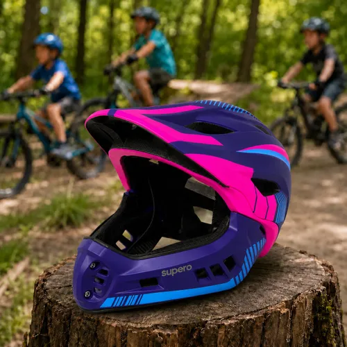 Kask rowerowy dla dziecka rozmiar M, dziecięcy motor dzieci motocyklowy