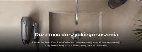 Suszarka CECOTEC Ionicare Power & Go 2400W