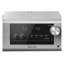 Wieża Panasonic SC-PM702EG-S 80W Bluetooth Radio FM DAB+ Srebrny