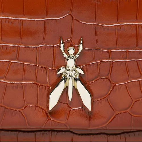 Patrizia Pepe 2b5460 / L030-B665 maro / Croco Bag