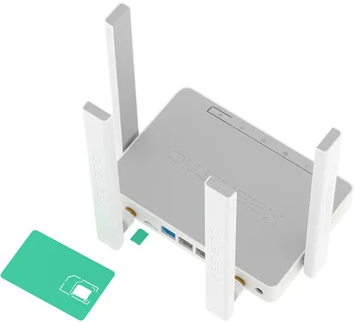 Router KEENETIC Explorer 4G 2.4 / 5 GHz (DualBand), Wi-Fi Mesh, Gniazdo SIM