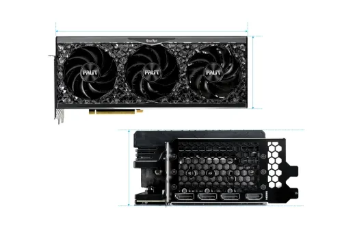 Karta graficzna Palit GeForce RTX 4070 Ti Super GameRock OmniBlack 16GB GDDR6X 256bit DLSS 3