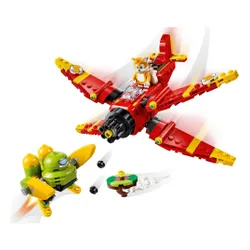 LEGO 77119 SONIC: Tails и Tornado-1, набор блоков 8+
