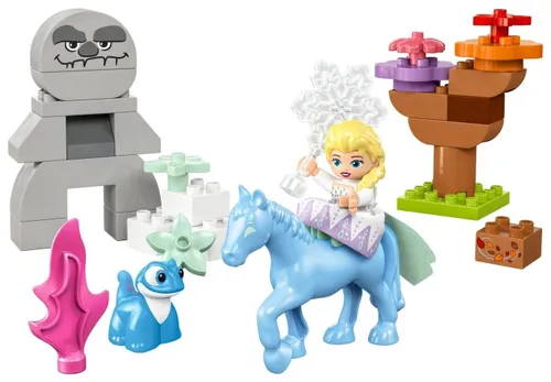 Конструктор LEGO Duplo Disney 10418 Эльза и Бруни в Заколдованном Лесу