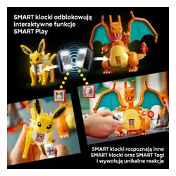 LEGO 72167 Pokémon SMART Play Charizard kontra Jolteon — ostateczna bitwa