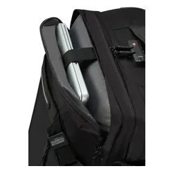 Сумка / рюкзак на колесиках American Tourister Urban Track Duffle / Backpack-asphalt black