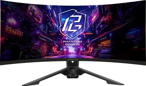 Monitor ASROCK Phantom Gaming PG34QRT3A 34" 3440x1440px 180Hz 1 ms [MPRT] Curved