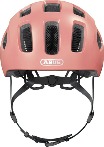 Kask rowerowy ABUS Youn-I 2.0 Różowy dla Dzieci z lampką (rozmiar M)