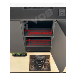 Okap VDB Craft Mini 60 Czarny