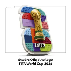 LEGO 43032 Editions Football Oficjalne logo FIFA World Cup 2026