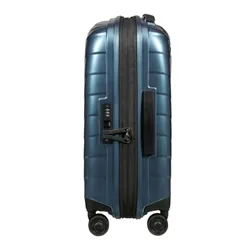 Маленький расширяемый чемодан Samsonite Attrix 55 см (20/23 см) - steel blue