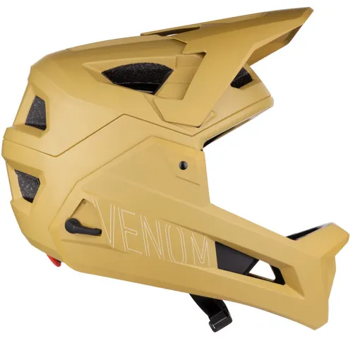 Kask rowerowy dla dorosłych full face Force Venom z odpinaną szczęką