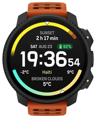 Smartwatch SUUNTO Vertical 2 Czarny-pomarańczowy
