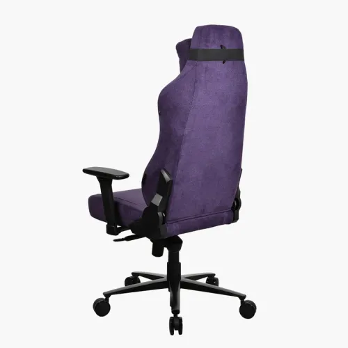 Fotel Arozzi Vernazza Soft Fabric Purple Gamingowy do 145kg Tkanina Fioletowy