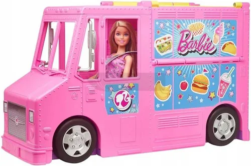 Lalka Barbie Foodtruck z lalkami GWJ58