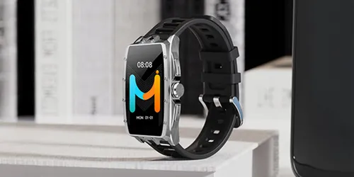 Smartwatch IMIKI Master Band Srebrny