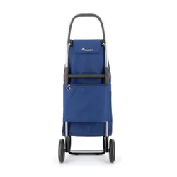 Coș de cumpărături pliabil cu două roți Rolser I-Max MF-klein blue