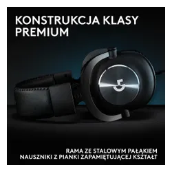 Słuchawki LOGITECH Pro X SE Nauszne, Dźwięk przestrzenny