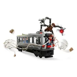 LEGO Marvel 76321 Spider-Man kontra Doc Ock — scena w metrze