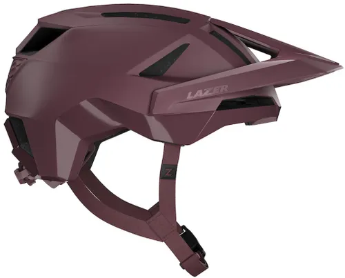 Kask rowerowy LAZER Impala KinetiCore Bordowy MTB z możliwością zamontowania lampki (rozmiar S)