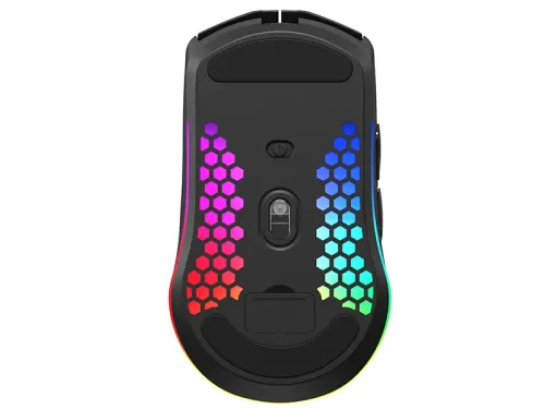 Myszka Tracer Gamezone Intense RGB Honeycomb RF (2.4G+BT) Czarny