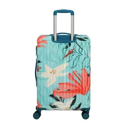 Чемодан Travelite Cruise Trolley M Print - turquoise lily