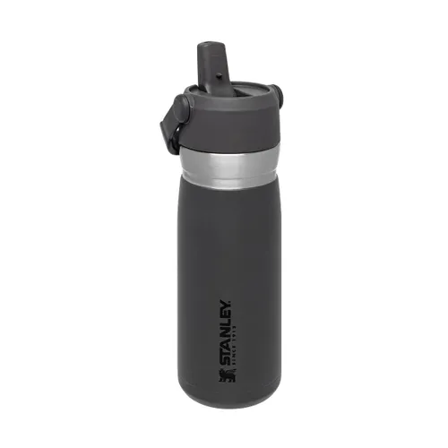 Bidon termiczny / butelka ze słomką Stanley IceFlow 0,65 l - charcoal