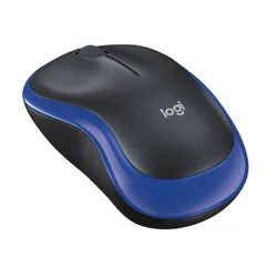 Myszka Logitech M185 Czarno-niebieski